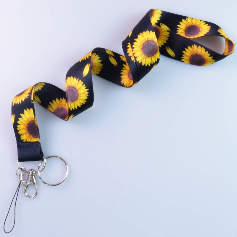 Yiflin Cute Neck Lanyard for Keys  Wallet  Id Card Holder  Cool Keychain Lanyard for Women  Men  Teacher - Image 3